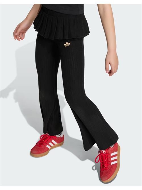 knit tee leg set ADIDAS ORIGINAL | KR4054BLACK